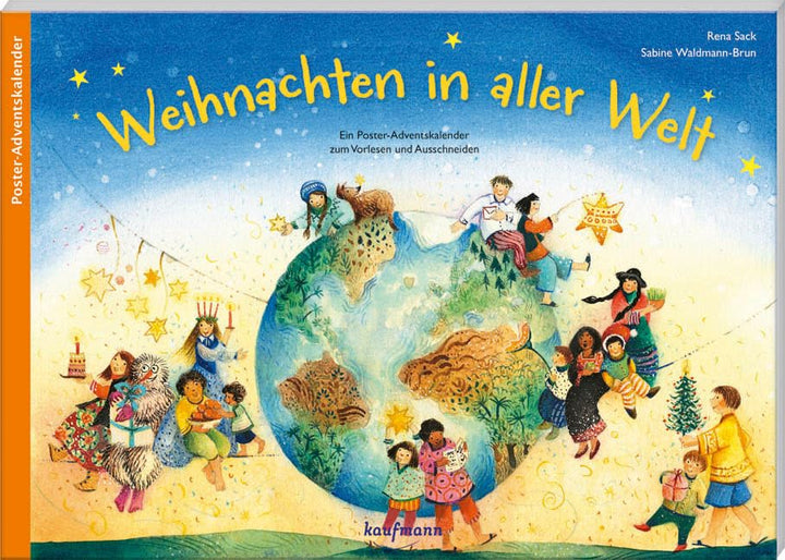 Weihnachten in aller Welt: Ein Poster-Adventskalender zum Vorlesen und Ausschneiden (Adventskalender