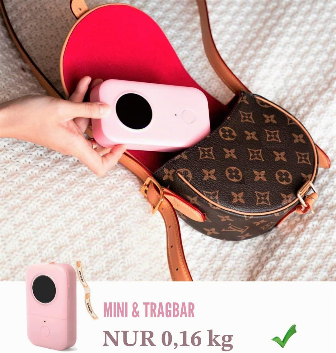 Phomemo D30 Etikettendrucker Aufkleberdrucker- Bluetooth Thermoetikettendrucker Entzückender Etikett