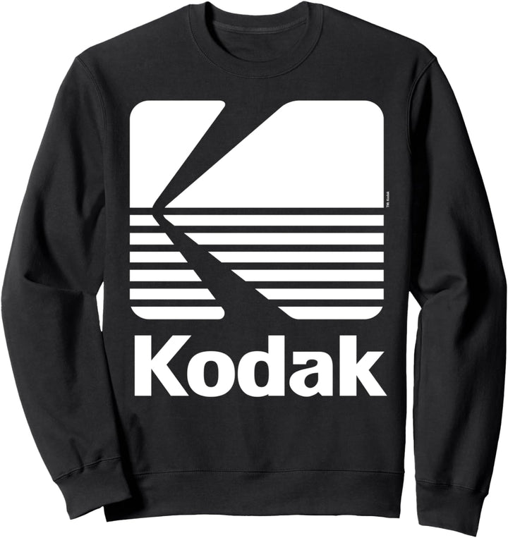 80er Jahre Vintage Kodak Logo - weiss - Sweatshirt Sweatshirt