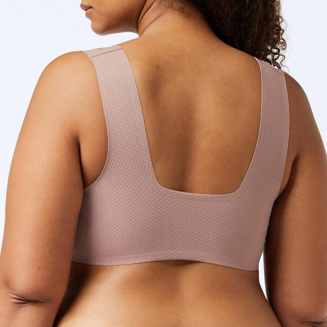 Sloggi Damen Zero Feel Flow Bralette Bustier M Cacao, M Cacao