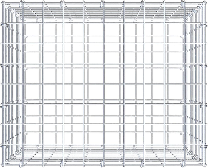GABIONA Steinkorb-Gabione eckig, Maschenweite 5 x 5 cm, Tiefe 40 cm, Gabione 50 x 40 x 40 cm (L x H