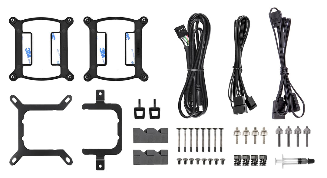 Thermaltake TH280 V2 Ultra ARGB Sync All-In-One Liquid Cooler, Schwarz 280mm Ultra ARGB Black, 280mm