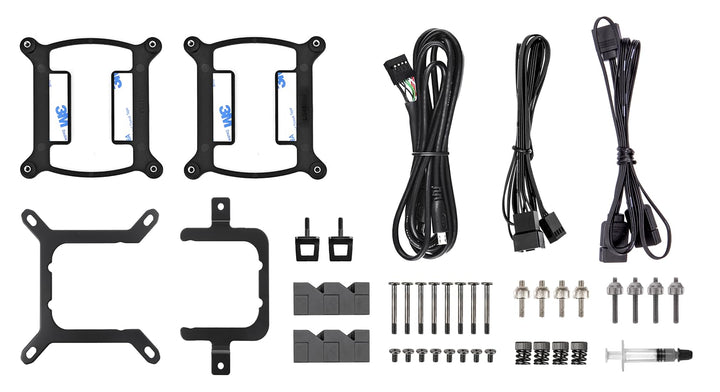 Thermaltake TH280 V2 Ultra ARGB Sync All-In-One Liquid Cooler, Schwarz 280mm Ultra ARGB Black, 280mm