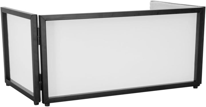 OMNITRONIC MD-2 DJ Booth Cover inkl. Tasche | Faltbarer Sichtschutz für DJ-Tische