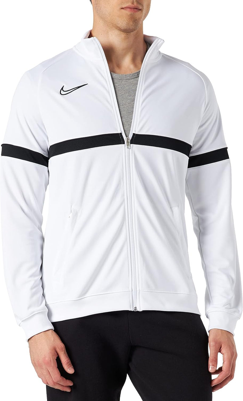Nike Herren Dri-fit Academy 21 Shirt XL White/Black/Black/Black, XL White/Black/Black/Black