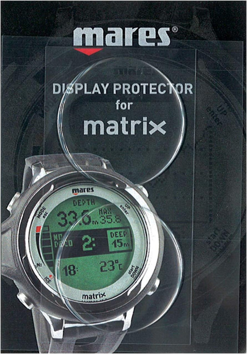 Mares Erwachsene Matrix/Smart 2 Stück Displayschutz, Transparent, Einheitsgrösse