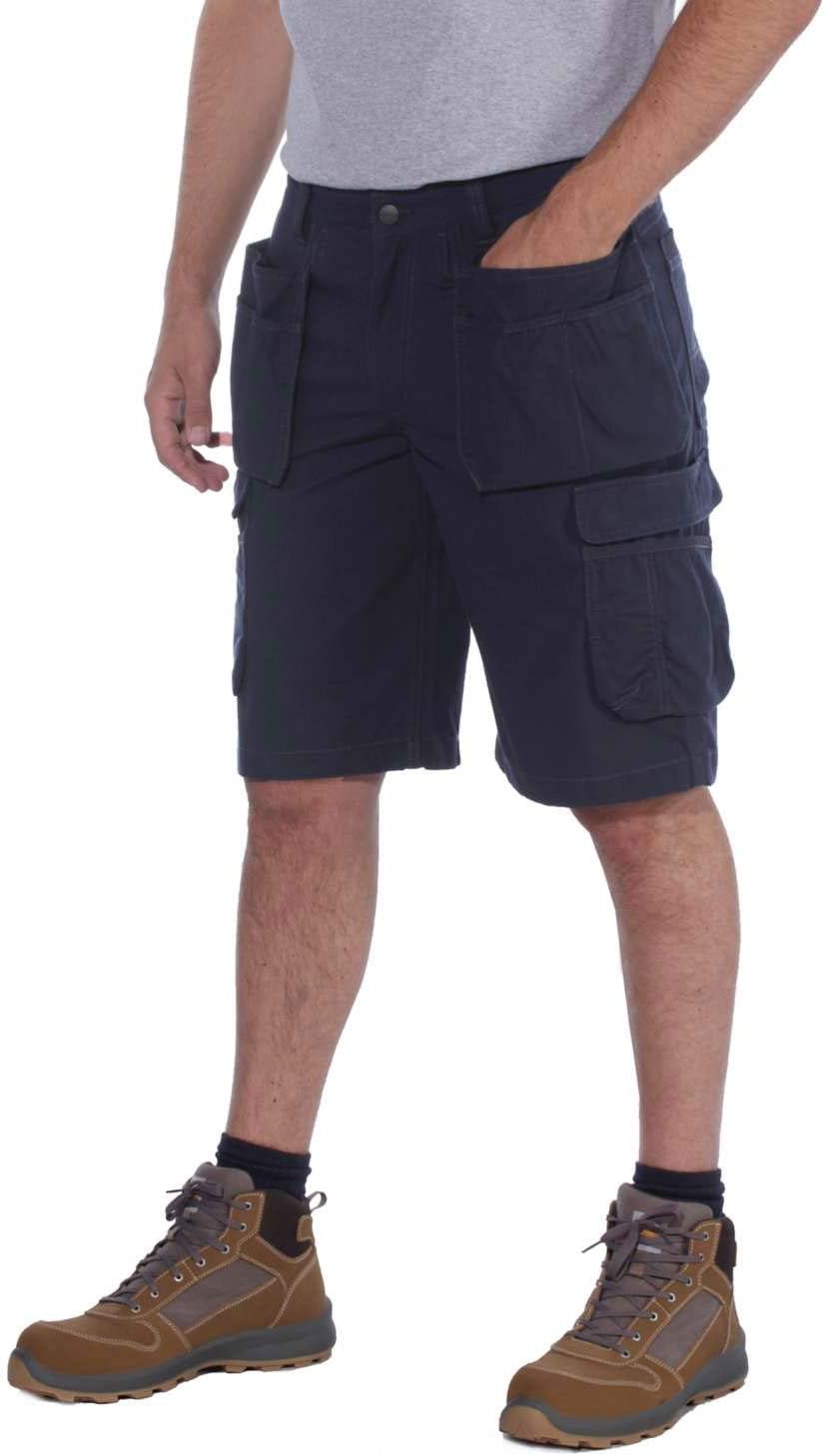 Carhartt Herren Rugged Flex Relaxed Fit Ripstop Cargo-Arbeitsshorts mit Mehreren Taschen Work Utilit