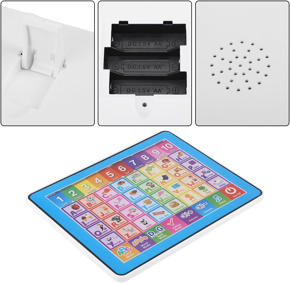 Zerodis Baby Englisch Lernen Maschinenspielzeug Touchscreen Tablet Pad frühen pädagogischen Bücher S