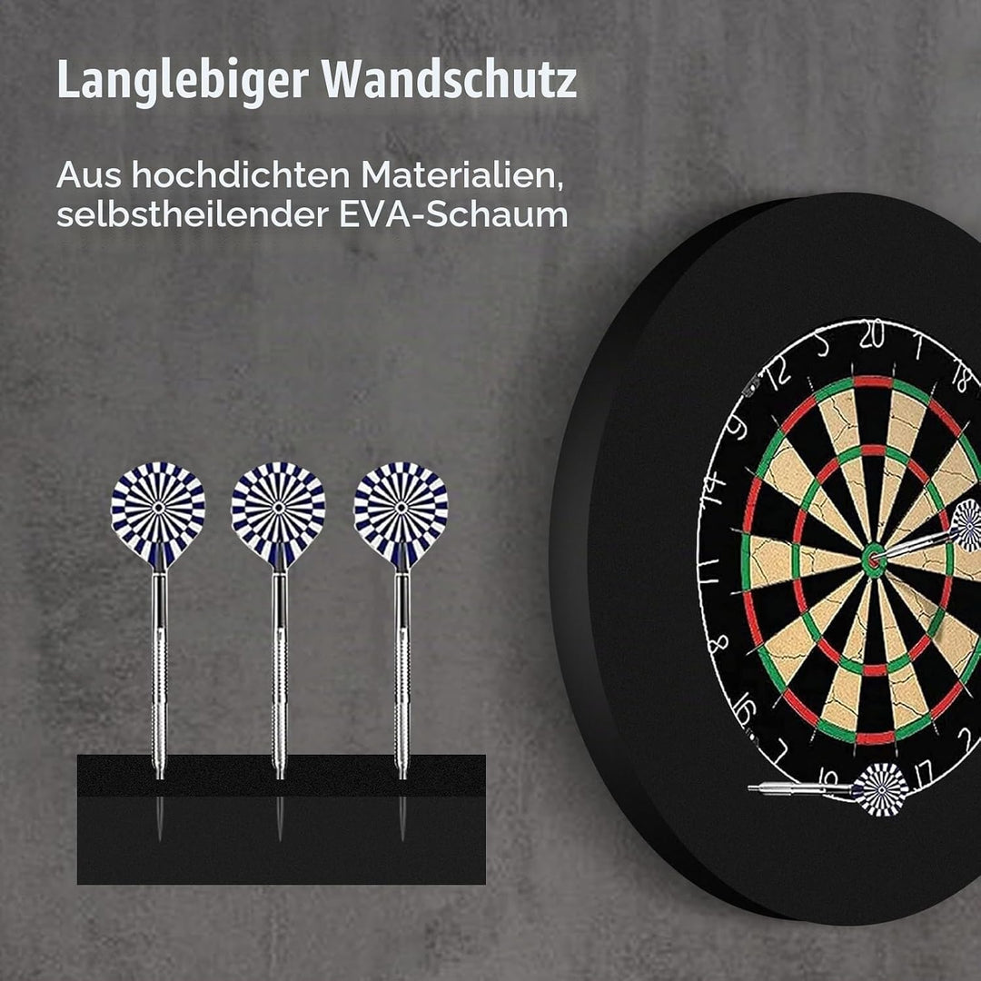 DingGreat Dartscheiben Surround für unterwegs,Leicht zu tragen,Wirksamer Schutz von Abnähern und Wän
