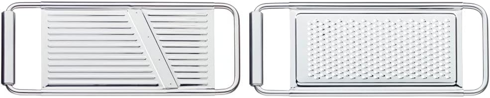WMF Gurkenhobel 30 x 12 cm, Krauthobel, Cromargan Edelstahl, spülmaschinengeeignet & Rohkostreibe 30