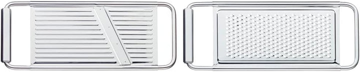 WMF Gurkenhobel 30 x 12 cm, Krauthobel, Cromargan Edelstahl, spülmaschinengeeignet & Rohkostreibe 30