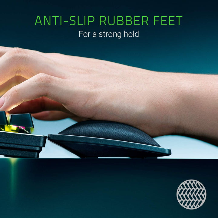 Razer Wrist Rest - Ergonomische Handballenauflage für Gaming Tastaturen im Full-Size-Format (Polster