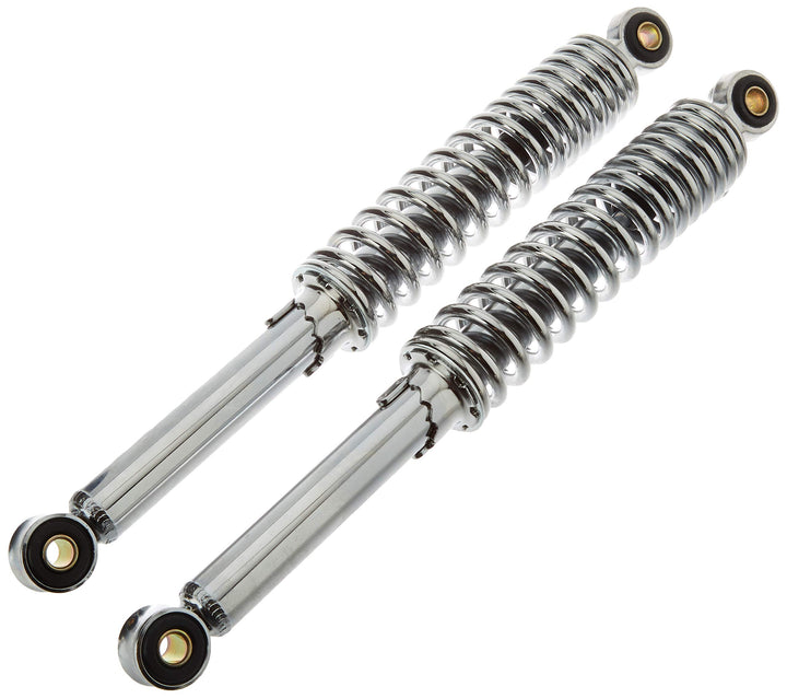 Stossdämpfer Satz universal Chrom 360mm - Mofa, Mokick, Moped