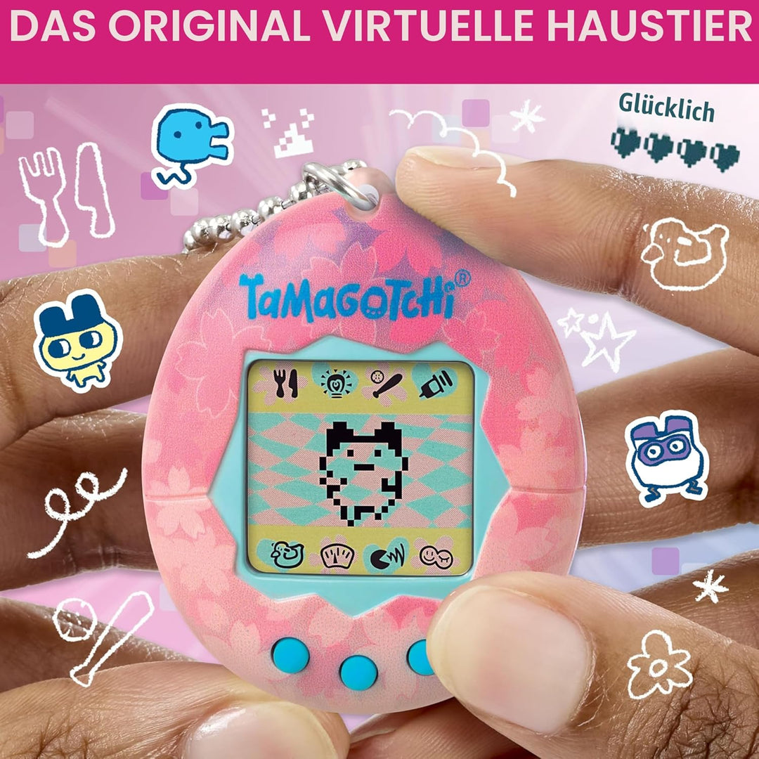 BANDAI - Tamagotchi - Original Tamagotchi - Sakura - virtuelles elektronisches Haustier - 42886