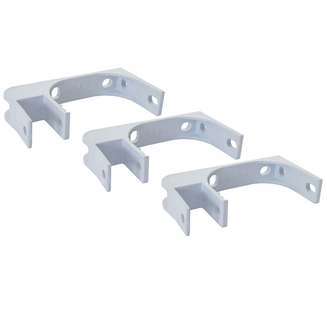 Mendler 3er-Set Deckenhalterung-AM für Markise T790 T791, Wandhalterung Deckenmontage Adapter