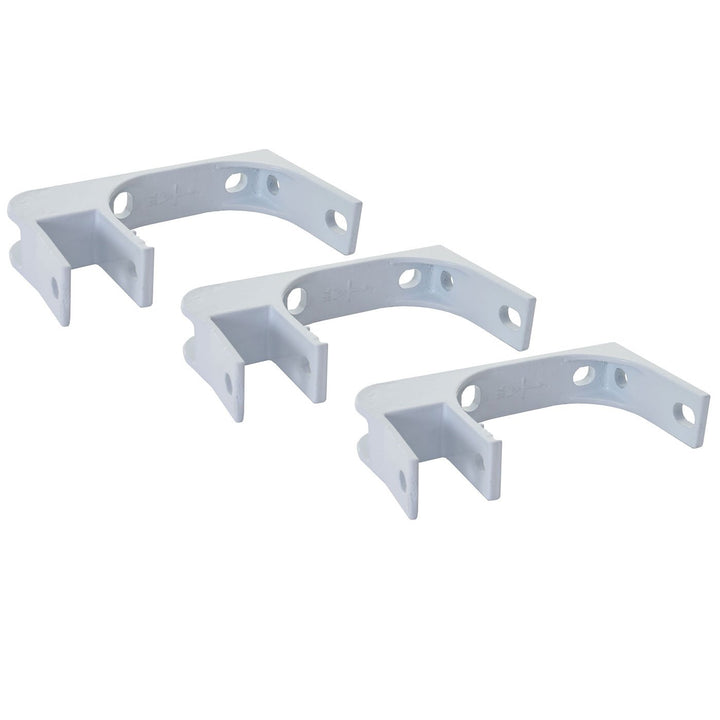 Mendler 3er-Set Deckenhalterung-AM für Markise T790 T791, Wandhalterung Deckenmontage Adapter