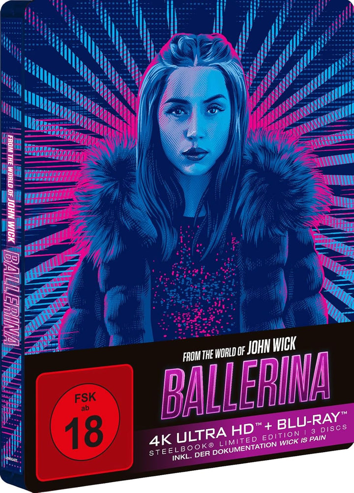 Ballerina - From the World of John Wick (4K Ultra HD), Blu-ray