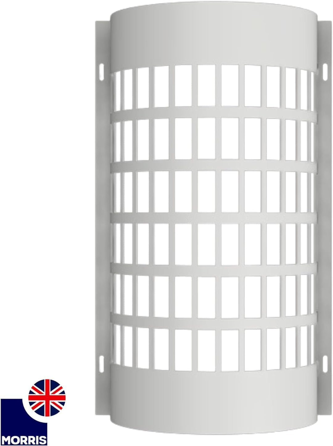 Morris Rohrheizungsschutz, 1220 mm, Weiss