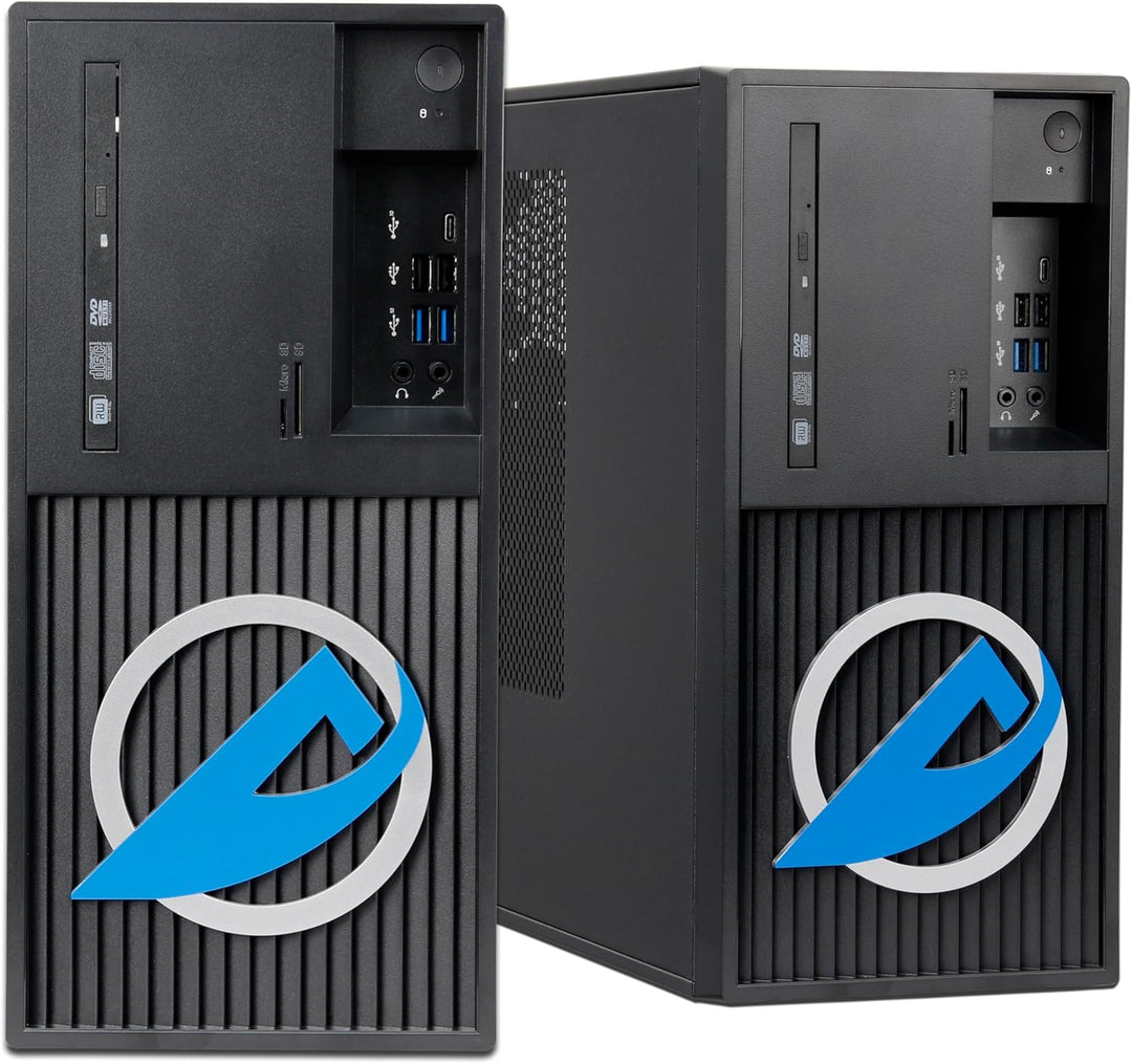 Ankermann Silent Desktop PC Madrid | Intel Core i7 4770 | 8GB RAM | 1000 GB SSD | Windows 10 | Libre