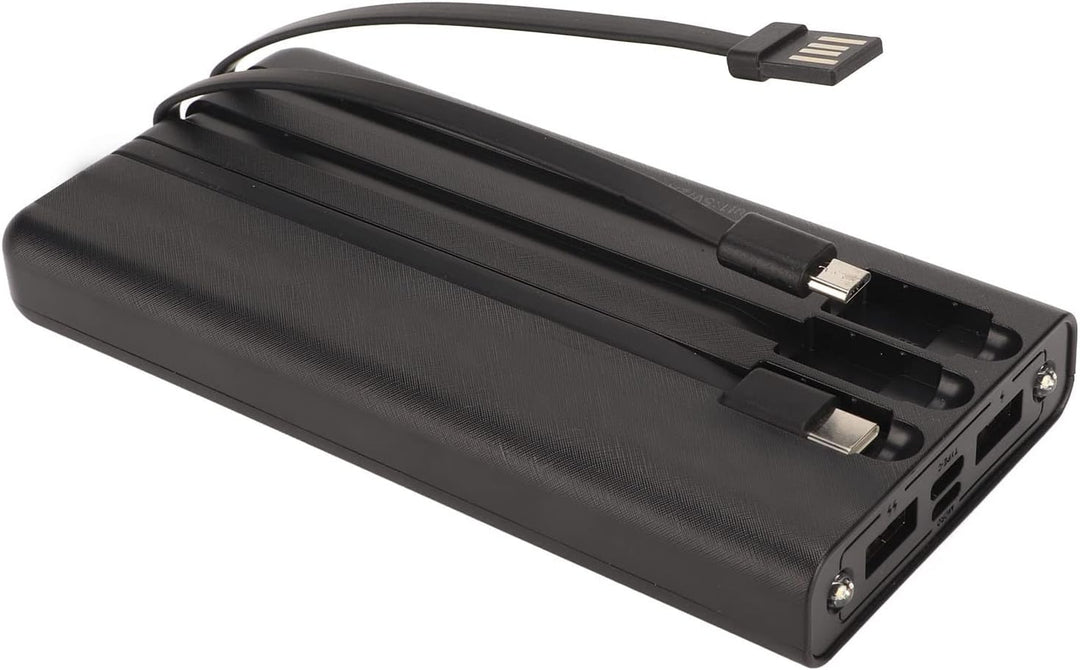 Solar-Powerbank, Tragbares 20000-mAh-Solartelefon-Ladegerät mit Taschenlampe, Unterstützt die Leistu