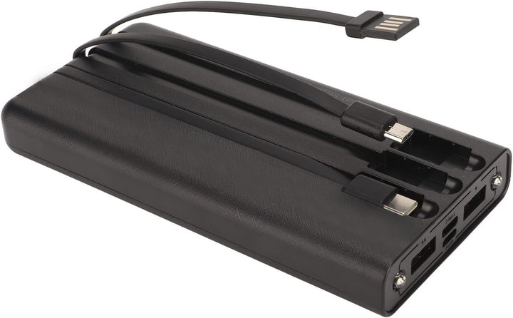 Solar-Powerbank, Tragbares 20000-mAh-Solartelefon-Ladegerät mit Taschenlampe, Unterstützt die Leistu