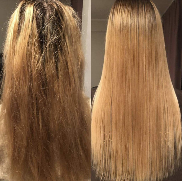 COCOCHOCO Professional Brasilianisches Keratin Pure (200 ml) und Reinigendes Shampoo (50 ml) - Kompl