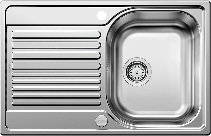 Blanco Tipo 45 S Compact, Küchenspüle Naturfinish
