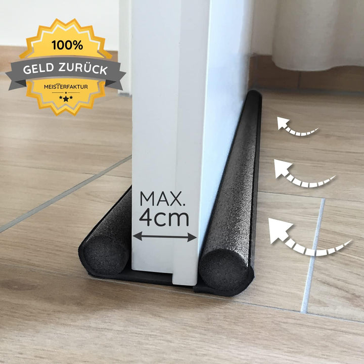 Meisterfaktur Zugluftstopper für Türen - Für alle Türen - Idealer Tür Zugluftstopper für eine effekt