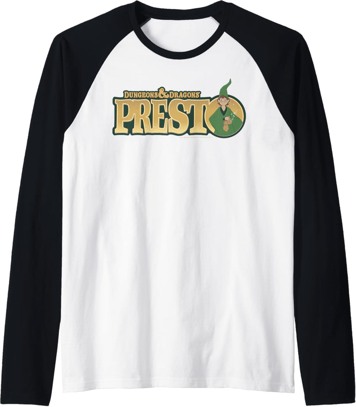 Dungeons & Dragons Presto Text Portrait Raglan