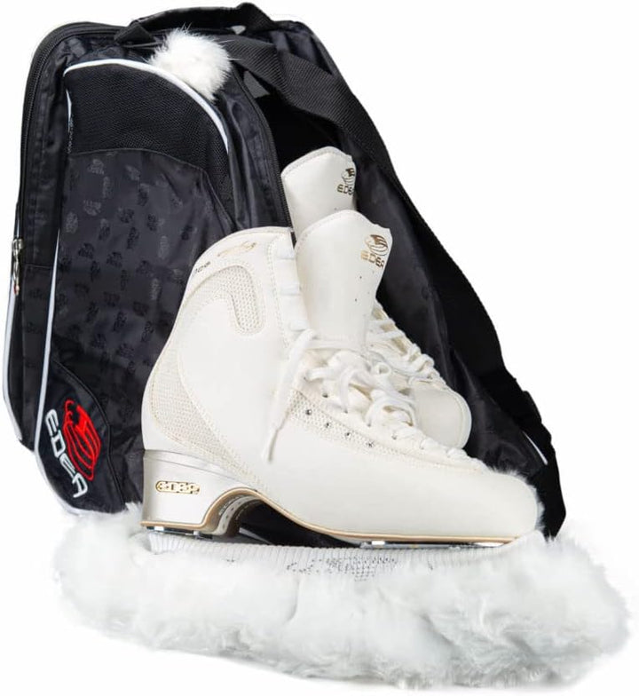 Edea Schlittschuhe Klingenbezüge aus öko-Fell (Weiss)