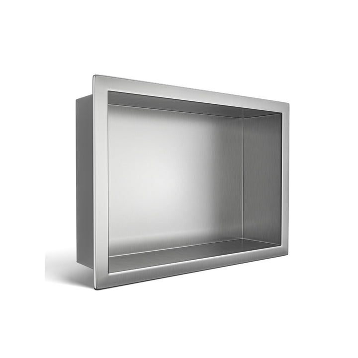 Balneo Wall-Box ONE wandnische dusche zum Badezimmer Edelstahl Duschnische 30x20x10 cm, wasserdicht