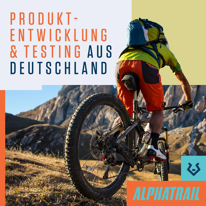 Alphatrail Dämpferpumpe Bob - Für alle Luftdämpfer und -gabeln 300 PSI / 20,7 Bar Maximaldruck 2-Stu