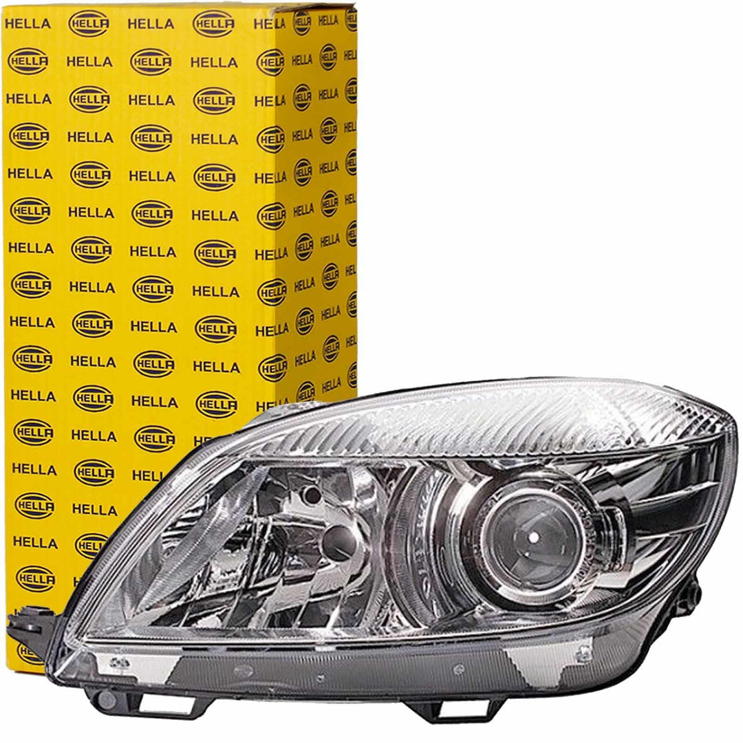 HELLA 1ZL 010 417-411 DE/FF/Halogen-Hauptscheinwerfer - links - für u.a. Skoda Fabia II (542) Links