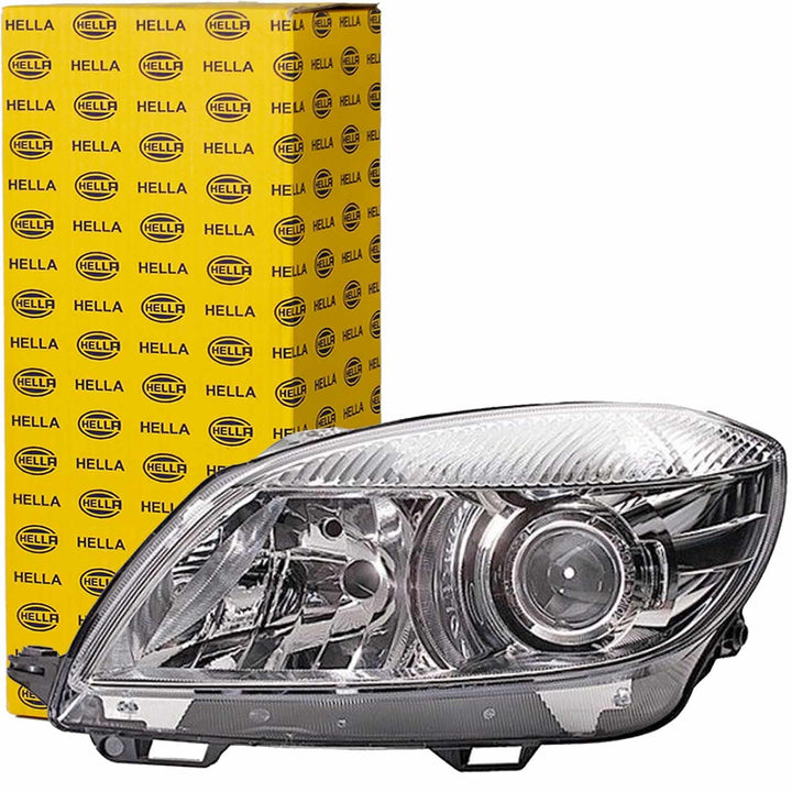 HELLA 1ZL 010 417-411 DE/FF/Halogen-Hauptscheinwerfer - links - für u.a. Skoda Fabia II (542) Links