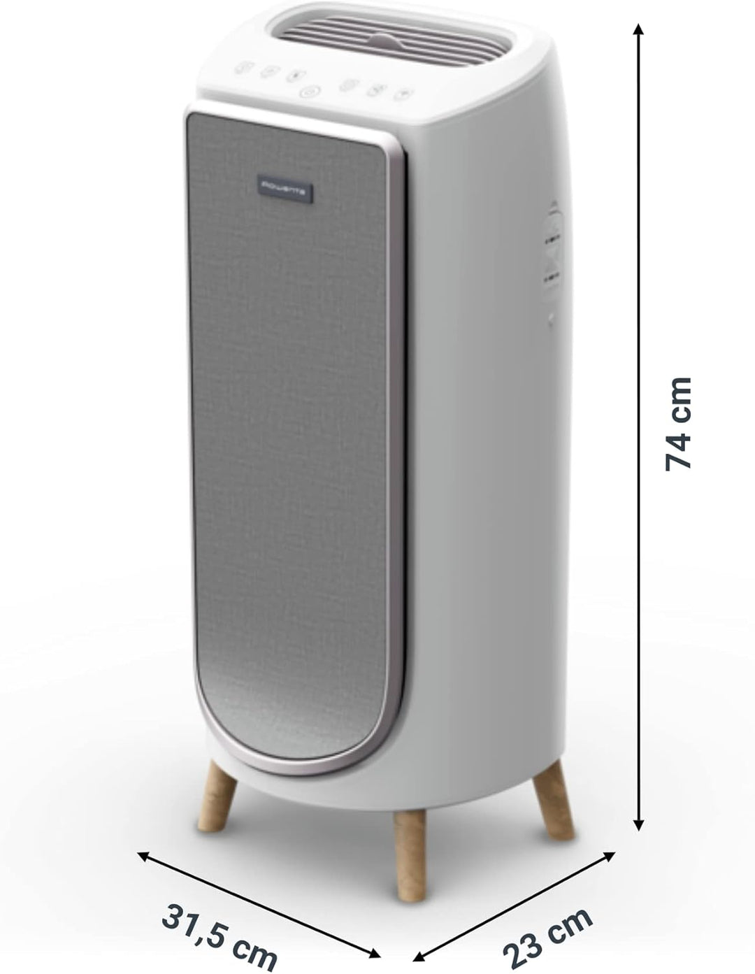 Rowenta PU6180 Intense Pure Air Home Luftreiniger | HEPA-Luftfilterung | filtert Formaldehyd | CADR