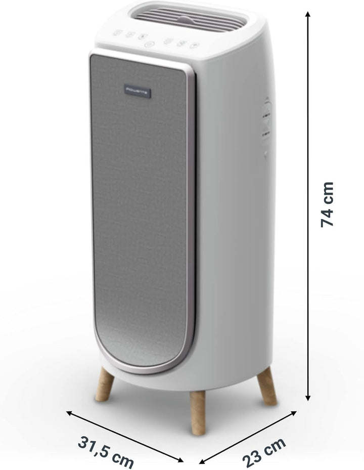 Rowenta PU6180 Intense Pure Air Home Luftreiniger | HEPA-Luftfilterung | filtert Formaldehyd | CADR