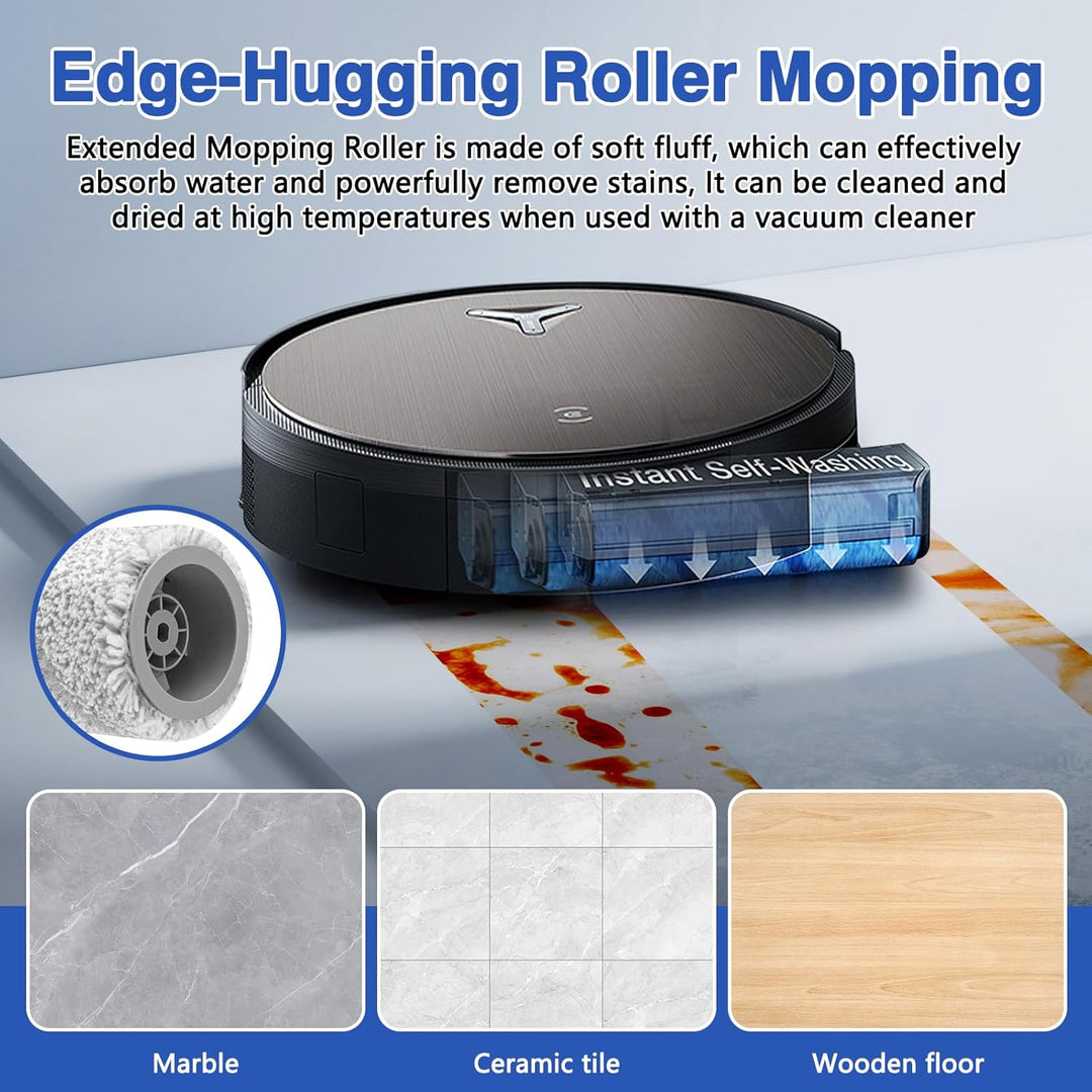 15 Stück Zubehör-Set für Ecovacs Deebot X11 OmniCyclone/ X11 Pro Omni/ X9 Pro Omni Staubsauger, Ersa