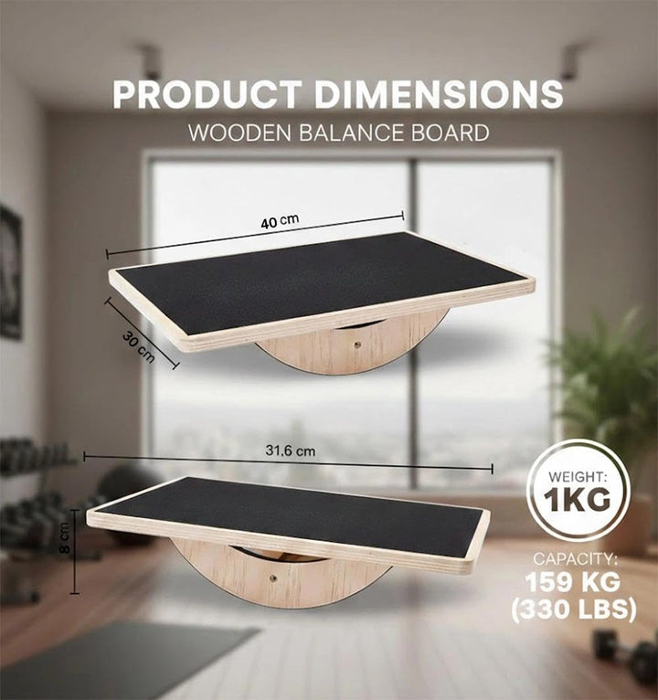 Wadendehner,2-in-1 Holz Balance Board,Tragbares Schrägbrett,Verstellbaren Winkeln,für Wadendehnung K