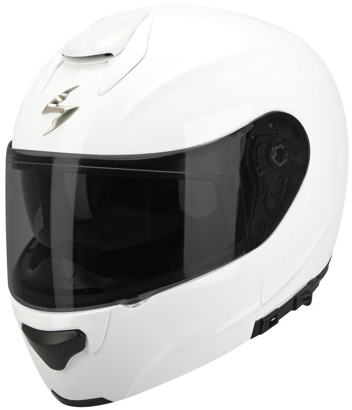 Scorpion Motorradhelm aus Ultra-TCT, 57-58, weiss M durchsichtig, M durchsichtig