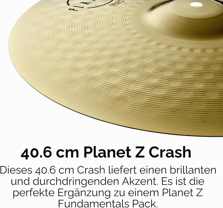 Zildjian ZP16C Planet Z Series - Crash Cymbal - 16" 2020 16'' Crash Planet Z - Neues Modell, 16'' Cr