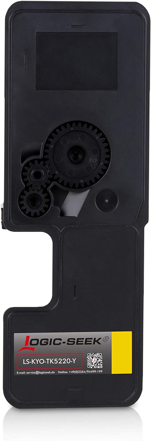 Logic-Seek 4 Toner kompatibel mit Kyocera TK-5220 für Ecosys P5021cdn P5021cdw M5521cdn M5521cdw