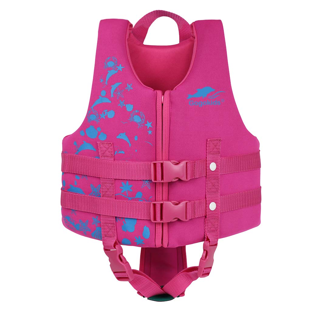 Gogokids Jungen Mädchen Schwimm Weste Schwimmen Jacke - Kinder Schwimmende Badeanzug Bademode Schwim