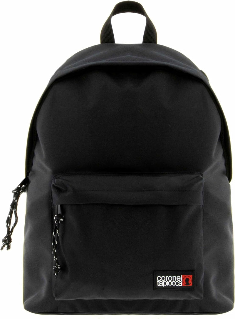 Coronel Tapiocca Herren Rucksack Urban Laptop Backpack 31x40x13 Schwarz, Schwarz