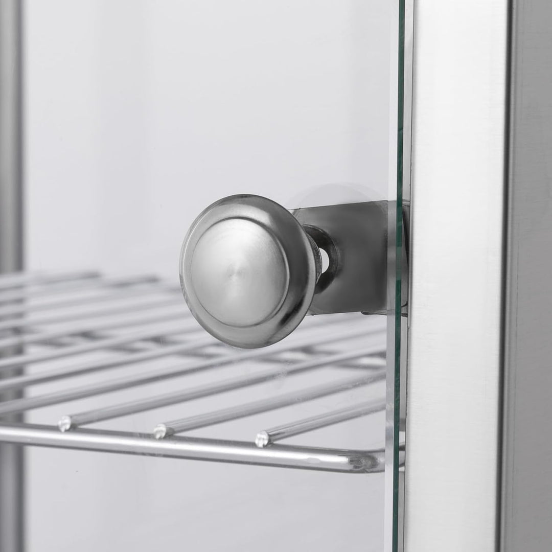 Warmhaltetheke,800w Kommerzieller SpeisenwäRmeschrank 220v 3 Stufen Elektrischer LebensmittelwäRmer
