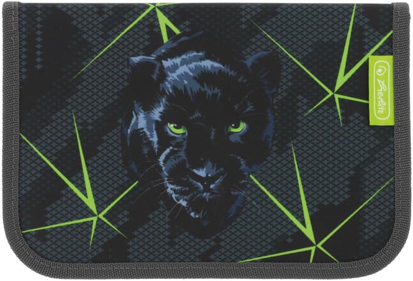 Herlitz befülltes Schüleretui, 31 teilig, Motiv: Wild Life, 1 Stück