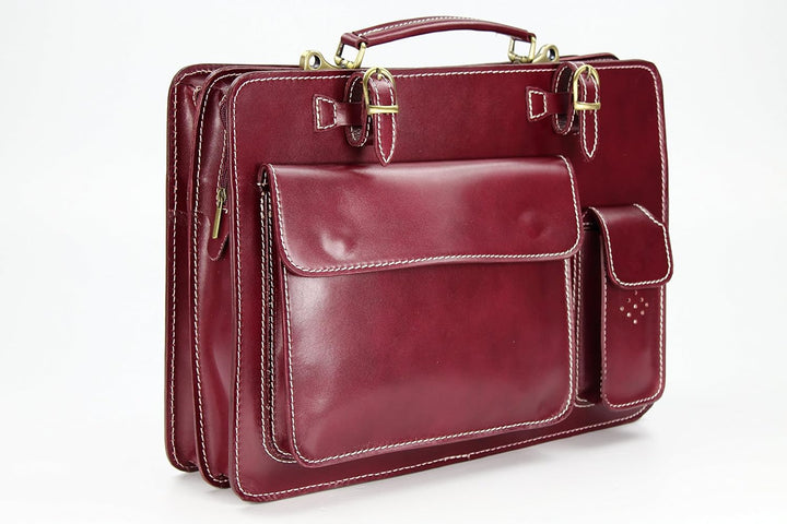 Belli Design Bag Verona italienische Leder Businesstasche Arbeitstasche Messenger Aktentasche Lehrer