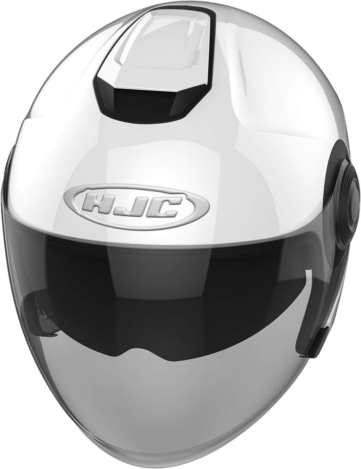 HJC Helmets Motorradhelm HJC i40 SEMI FLAT WHITE, Weiss, S, Weiss, 16877907 S Weiss, S Weiss