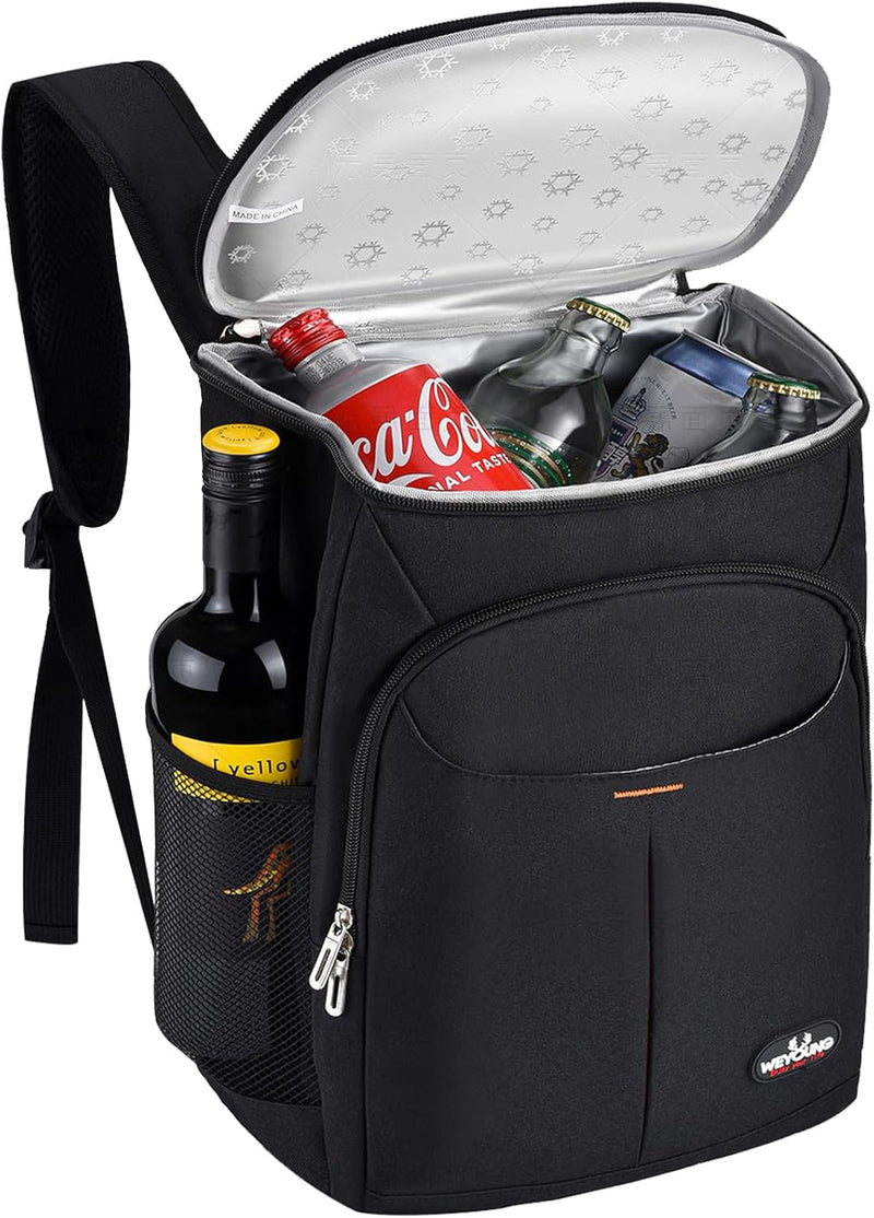 QINGLOU 25L Kühl Rucksack Kühlrucksack Kühltasche Picknicktasche Gross Isoliert isolierte Kühltasche