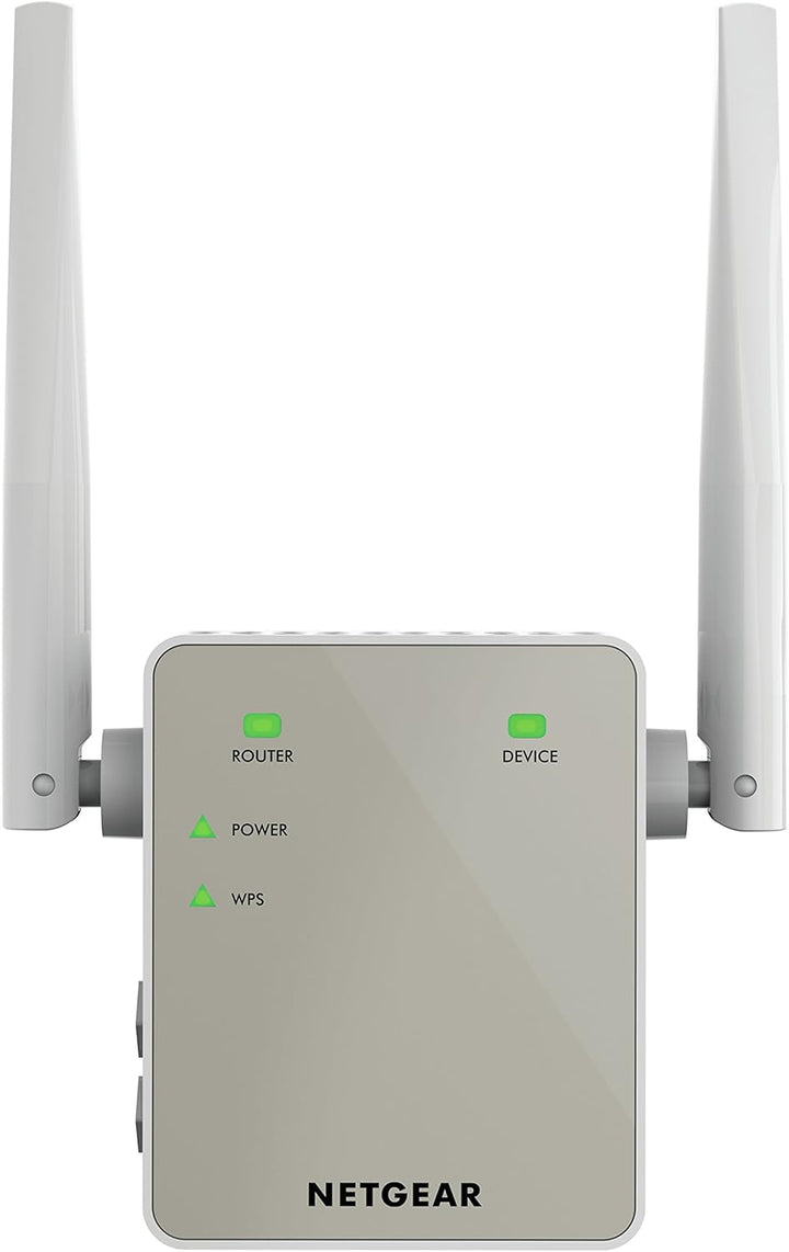 NETGEAR WLAN Repeater EX6120 WLAN Verstärker, AC1200 Dual Band WiFi, Abdeckung 2 bis 3 Räume & 20 Ge