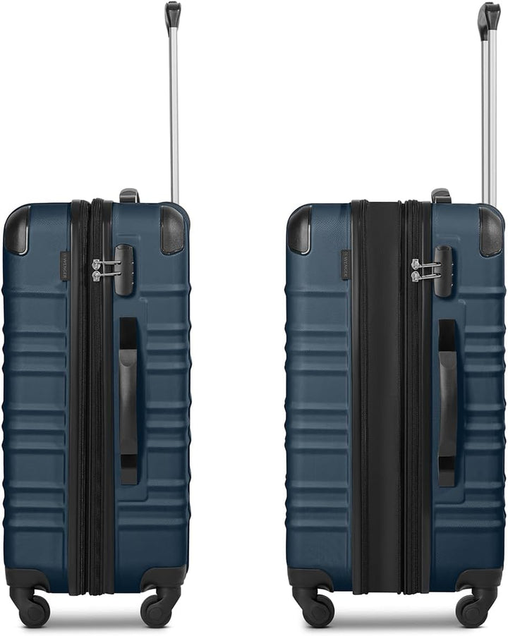 WENGER Koffer-Set 3-teilig für Damen und Herren | Reise-Trolleys 51 x 30 x 75 cm aus hochwertigem, s